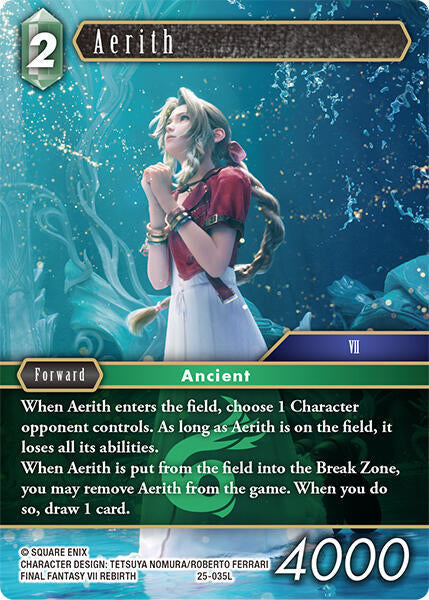 Aerith 25-035L (Tears of the Planet)  - Foil