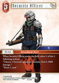 Security Officer 25-008C (Tears of the Planet) 
