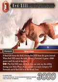 Red (XIII) 25-017R (Tears of the Planet)  - Foil
