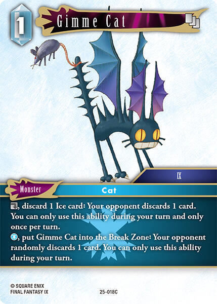 Gimme Cat 25-018C (Tears of the Planet) 