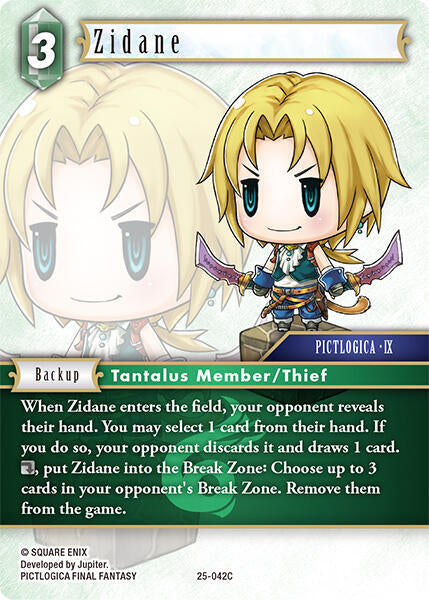 Zidane 25-042C (Tears of the Planet) 