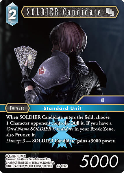 SOLDIER Candidate 25-026C (Tears of the Planet) 
