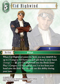 Cid Highwind 25-043H (Tears of the Planet)  - Foil