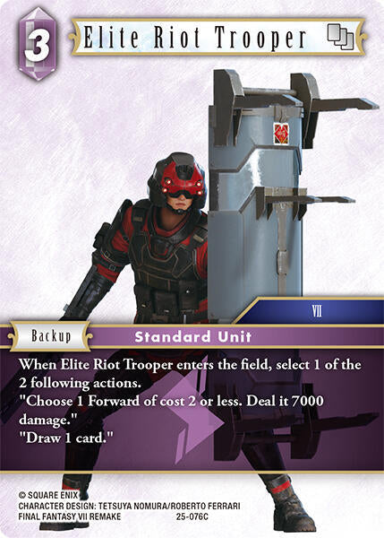 Elite Riot Trooper 25-076C (Tears of the Planet) 