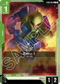 Zaku I ST03-007 (Starter Deck 03: Zeon's Rush) 