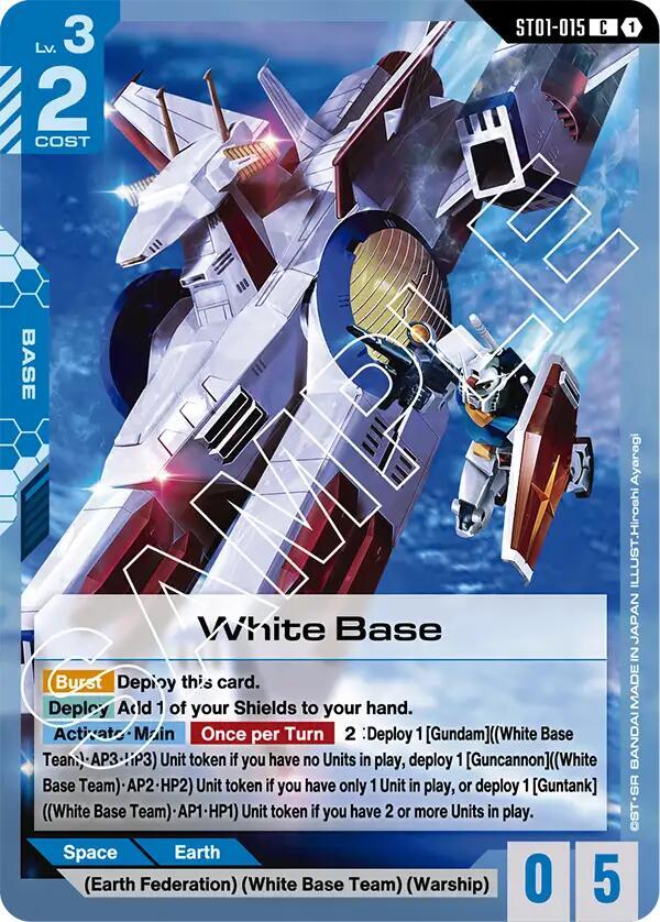 White Base ST01-015 (Starter Deck 01: Heroic Beginnings) 