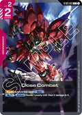 Close Combat ST03-013 (Starter Deck 03: Zeon's Rush) 