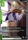 Peaceful Timbre ST02-013 (Starter Deck 02: Wings of Advance) 