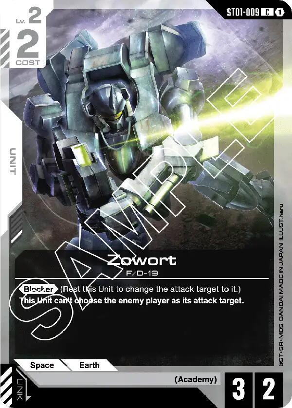 Zowort ST01-009 (Starter Deck 01: Heroic Beginnings) 