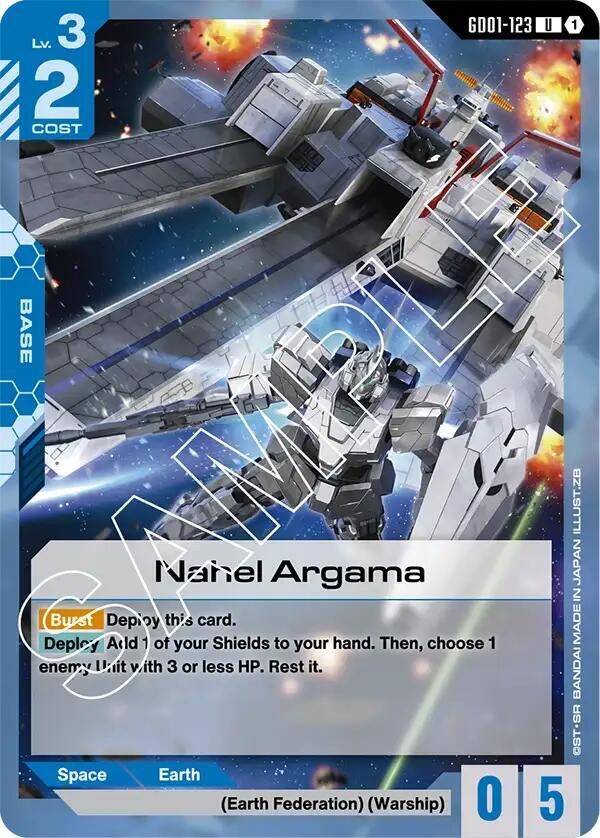 Nahel Argama GD01-123 (Newtype Rising) 