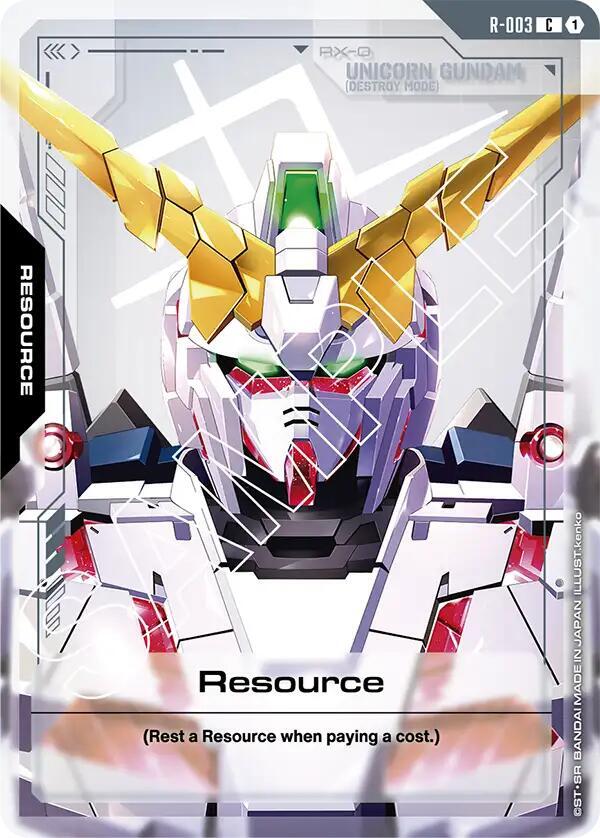 Resource R-003 (Newtype Rising) 