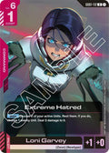 Extreme Hatred GD01-112 (Newtype Rising)  - Holofoil