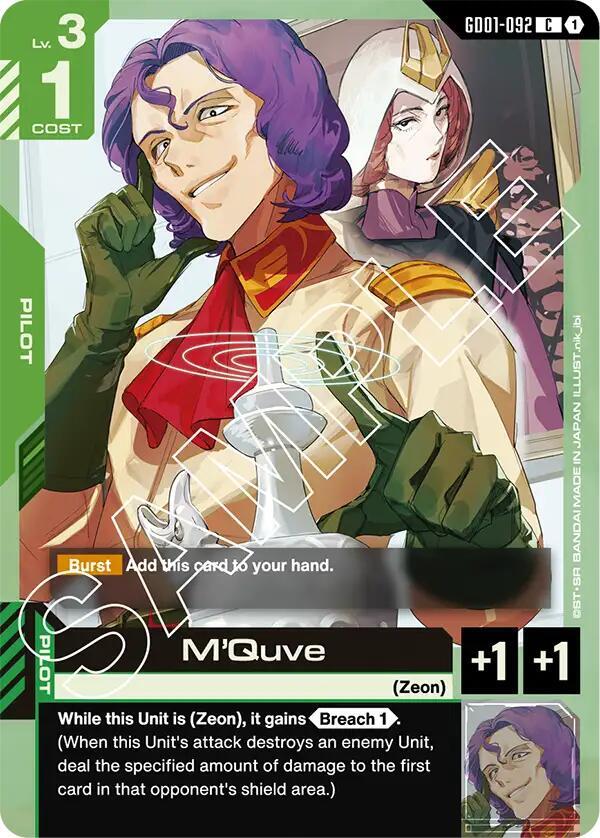 MQuve GD01-092 (Newtype Rising) 