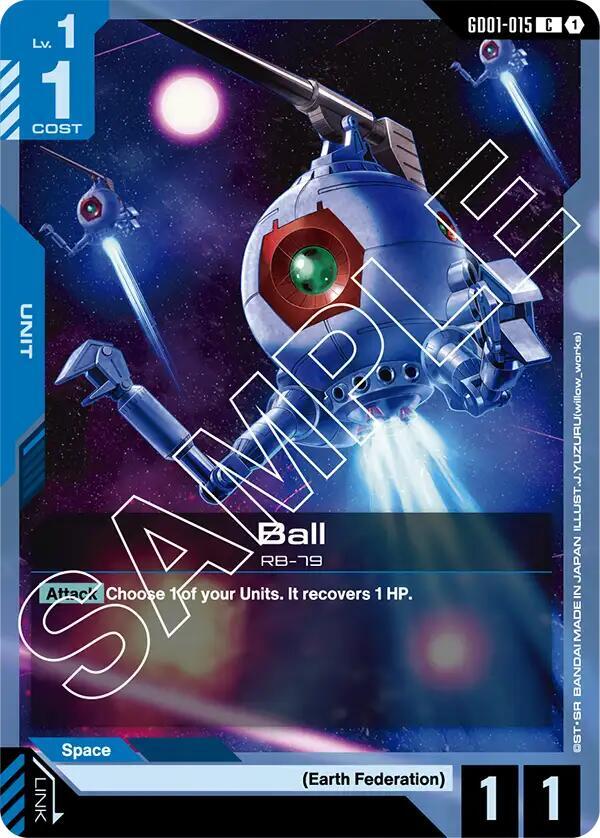 Ball GD01-015 (Newtype Rising) 
