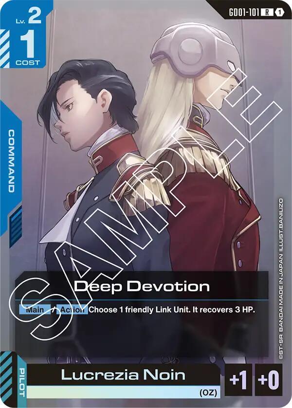 Deep Devotion GD01-101 (Newtype Rising)  - Holofoil