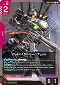 Zaku I Sniper Type GD01-048 (Newtype Rising)  - Holofoil