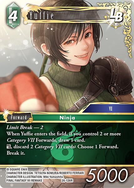 Yuffie 26-126R (Gunslinger in the Abyss) 