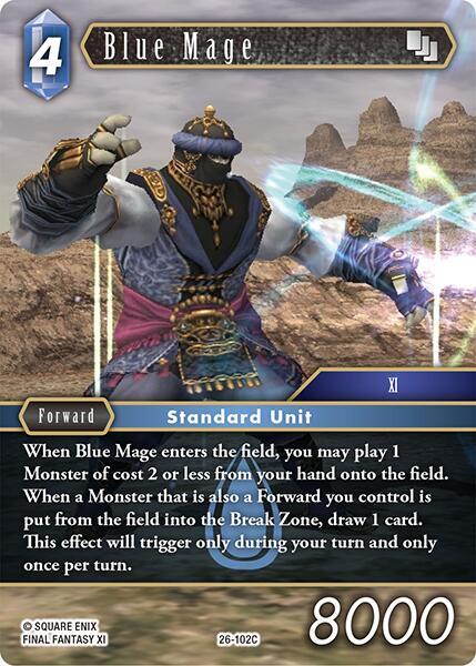 Blue Mage 26-102C (Gunslinger in the Abyss) 