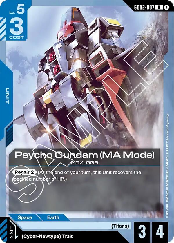 Psycho Gundam (MA Mode) GD02-007 (Dual Impact) 