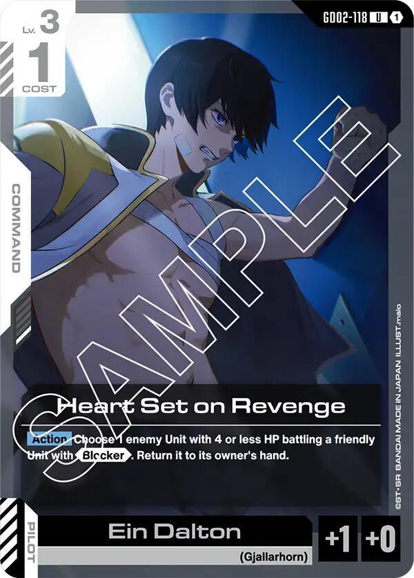 Heart Set on Revenge GD02-118 (Dual Impact) 