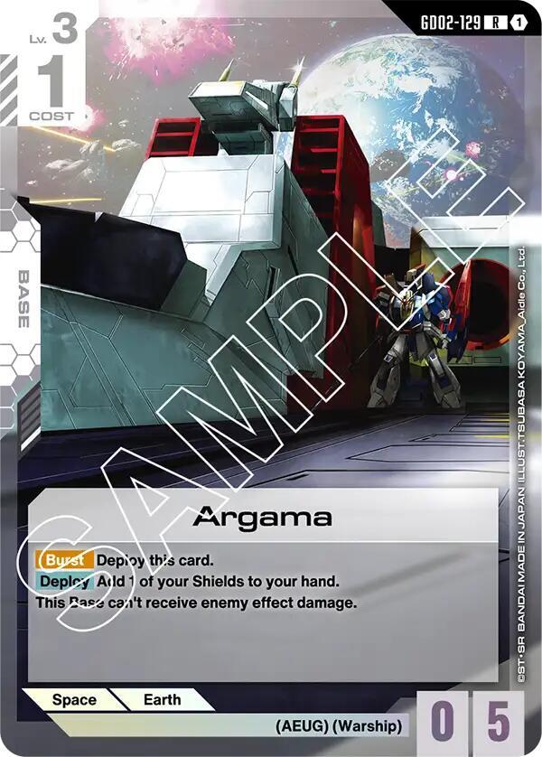 Argama GD02-129 (Dual Impact)  - Holofoil