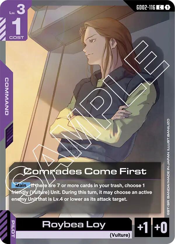 Comrades Come First GD02-116 (Dual Impact) 