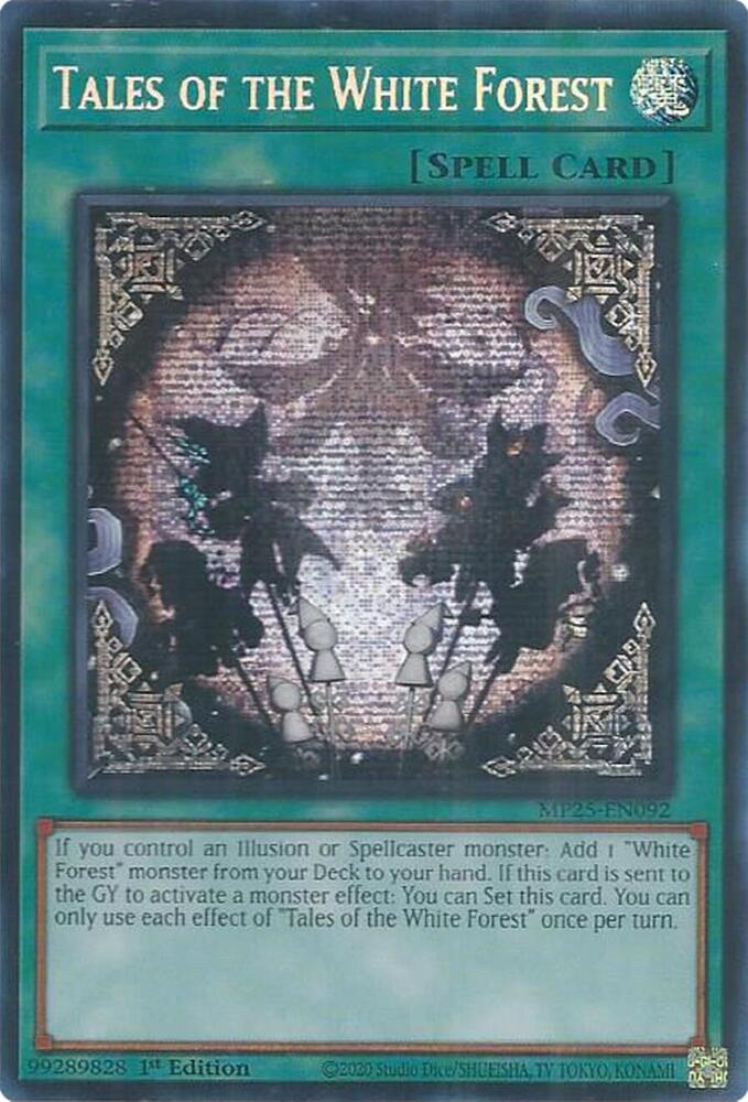 Tales of the White Forest MP25-EN092 (2025 Mega-Pack)  - 1st Edition