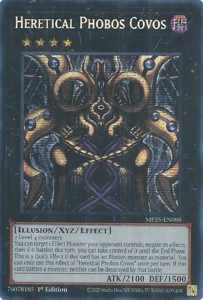 Heretical Phobos Covos MP25-EN088 (2025 Mega-Pack)  - 1st Edition