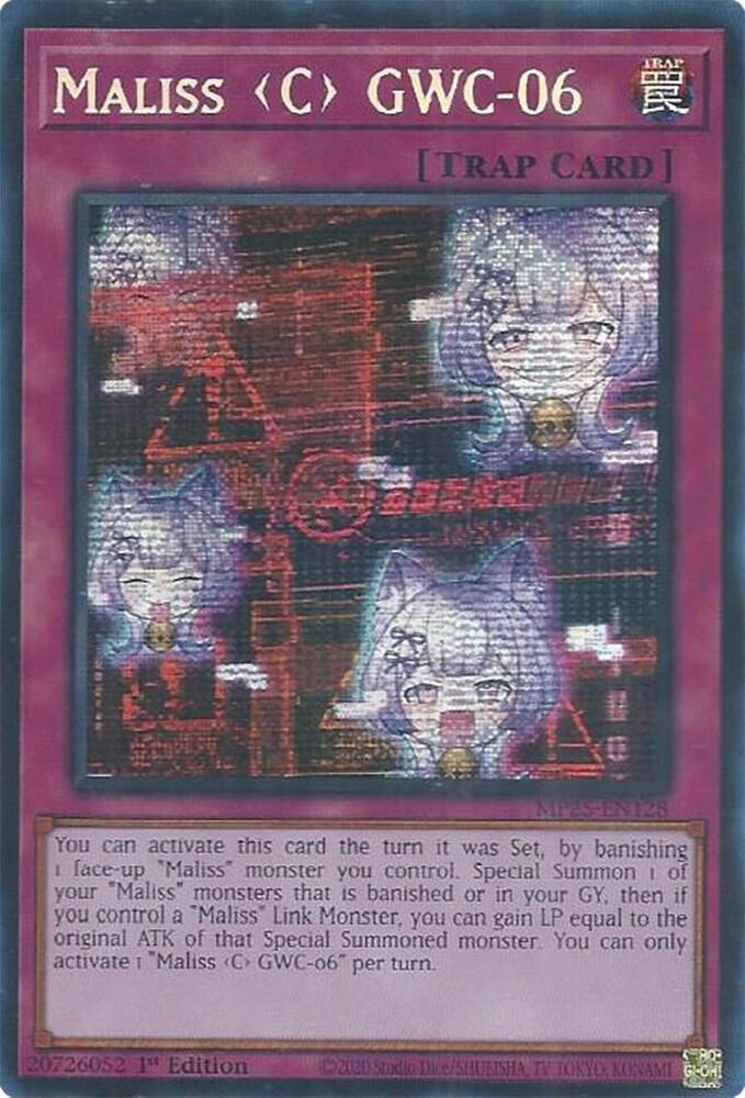 Maliss C GWC 06 MP25-EN128 (2025 Mega-Pack)  - 1st Edition