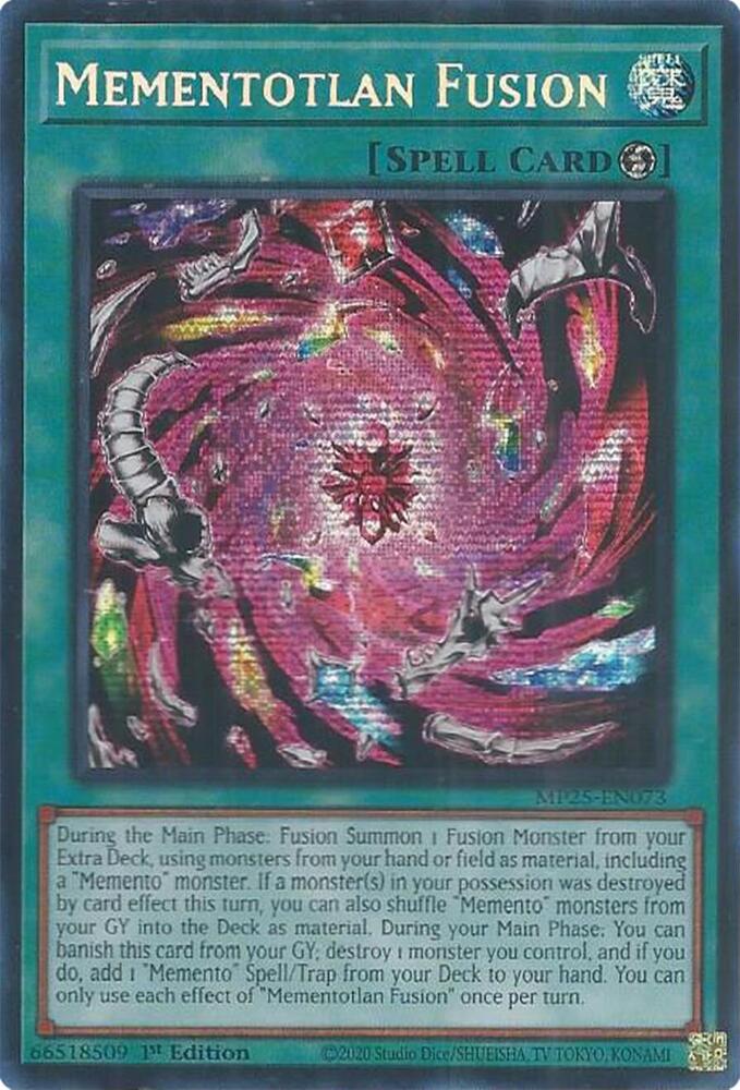 Mementotlan Fusion MP25-EN073 (2025 Mega-Pack)  - 1st Edition
