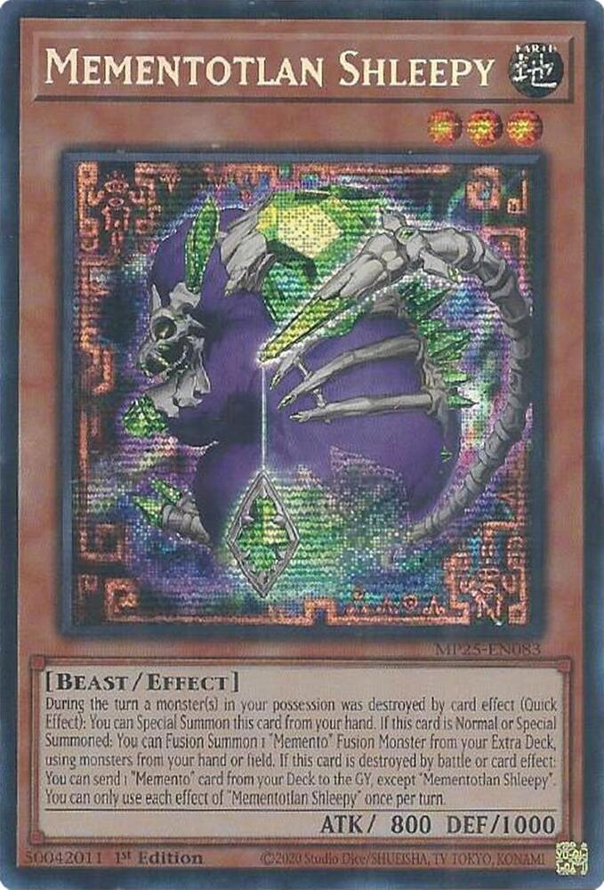 Mementotlan Shleepy MP25-EN083 (2025 Mega-Pack)  - 1st Edition