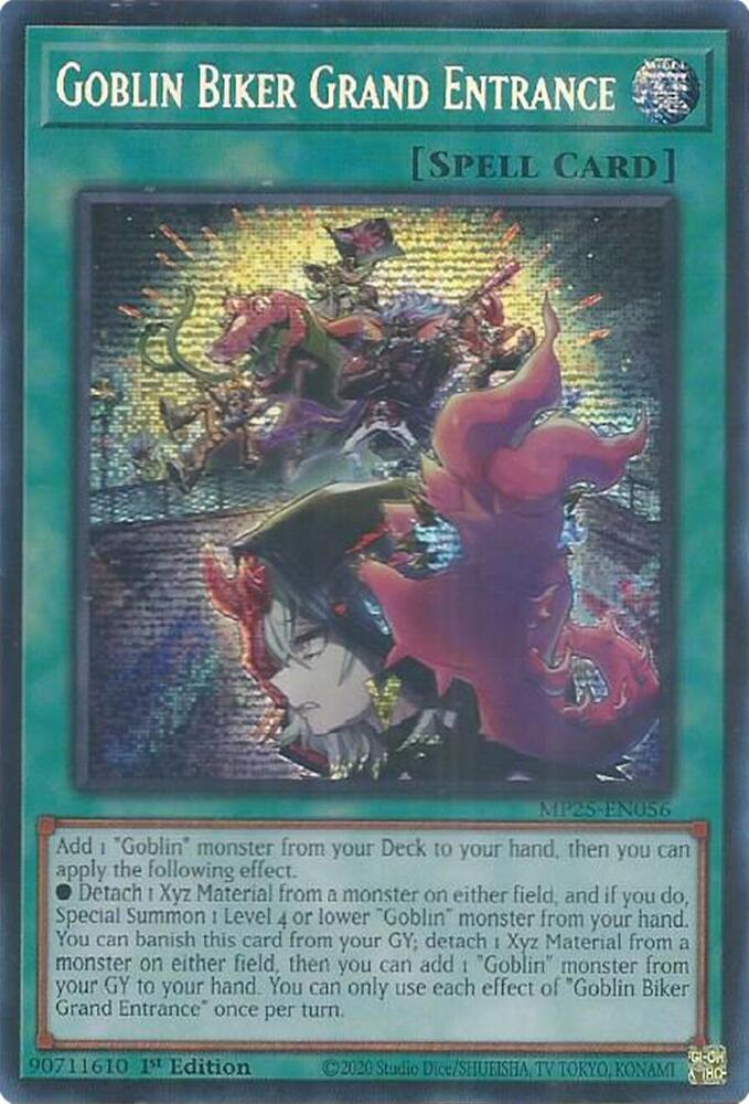 Goblin Biker Grand Entrance MP25-EN056 (2025 Mega-Pack)  - 1st Edition