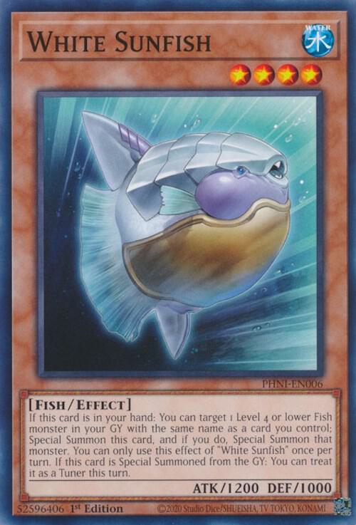 White Sunfish PHNI-EN006 (Phantom Nightmare)  - 1st Edition