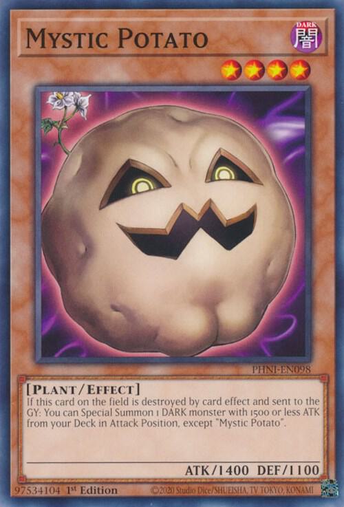 Mystic Potato PHNI-EN098 (Phantom Nightmare)  - 1st Edition