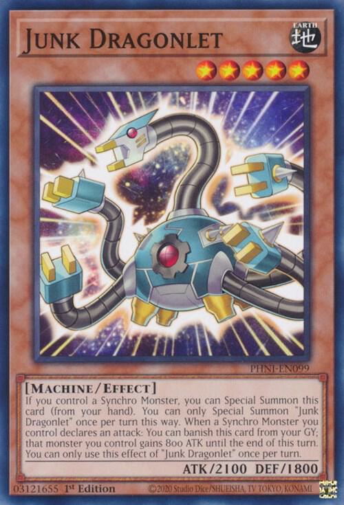 Junk Dragonlet PHNI-EN099 (Phantom Nightmare)  - 1st Edition