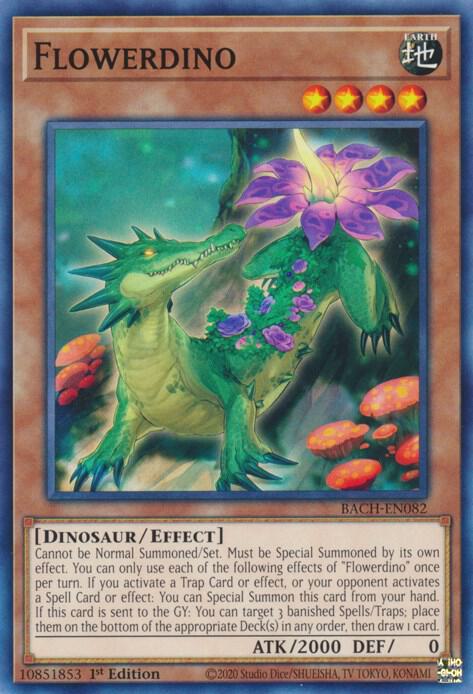 Flowerdino BACH-EN082 (Battle of Chaos)  - 1st Edition