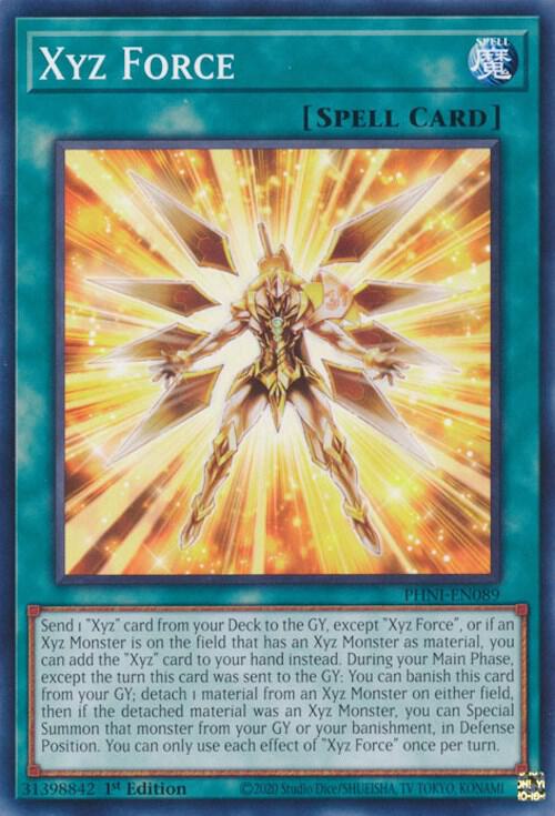 Xyz Force PHNI-EN089 (Phantom Nightmare)  - 1st Edition