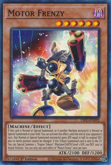 Motor Frenzy DIFO-EN092 (Dimension Force)  - 1st Edition