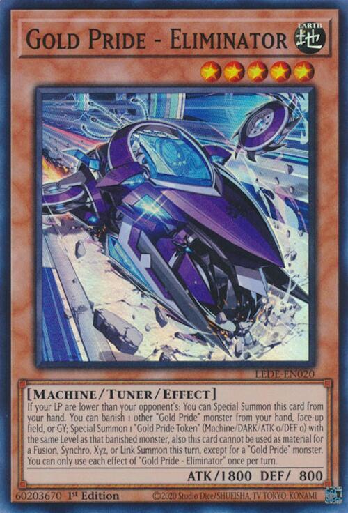 Gold Pride - Eliminator LEDE-EN020 (Legacy of Destruction)  - 1st Edition