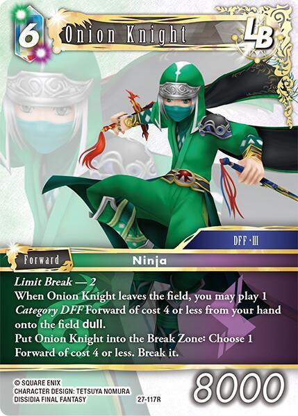 Onion Knight 27-117R (Journey of Discovery) 