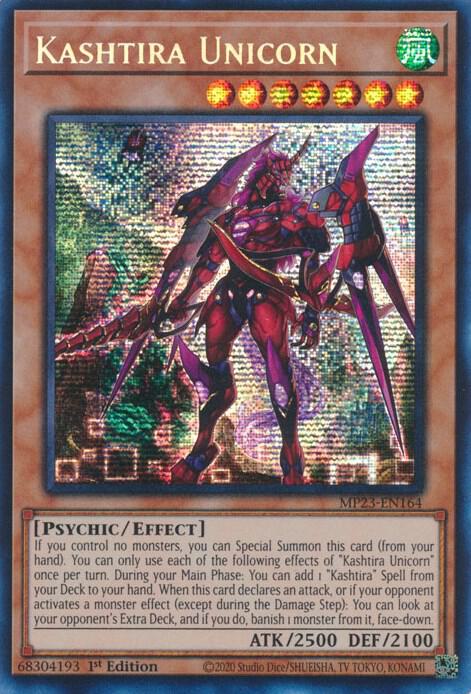 Kashtira Unicorn MP23-EN164 (25th Anniversary Tin: Dueling Heroes Mega Pack)  - 1st Edition