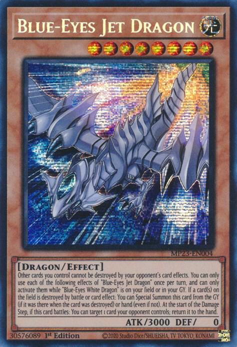 Blue Eyes Jet Dragon MP23-EN004 (25th Anniversary Tin: Dueling Heroes Mega Pack)  - 1st Edition