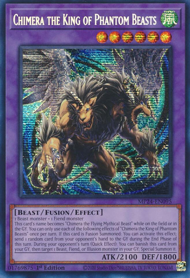 Chimera the King of Phantom Beasts MP24-EN095 (25th Anniversary Tin: Dueling Mirrors)  - 1st Edition