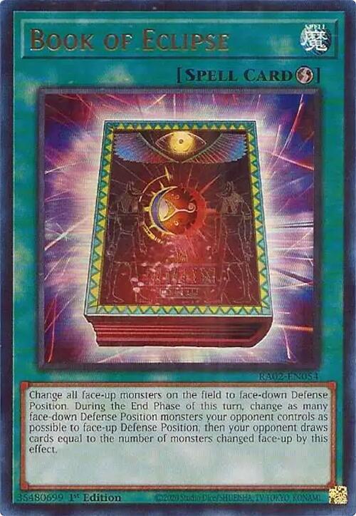 Book of Eclipse UR RA02-EN054 (25th Anniversary Rarity Collection II)  - 1st Edition