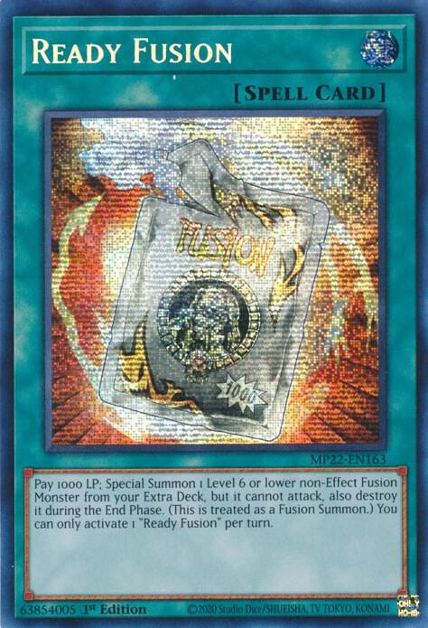 Ready Fusion MP22-EN163 (2022 Tin of the Pharaoh's Gods)  - 1st Edition