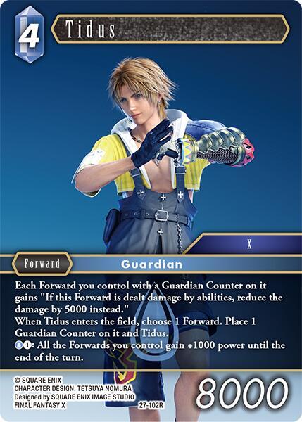 Tidus 27-102R (Journey of Discovery) 