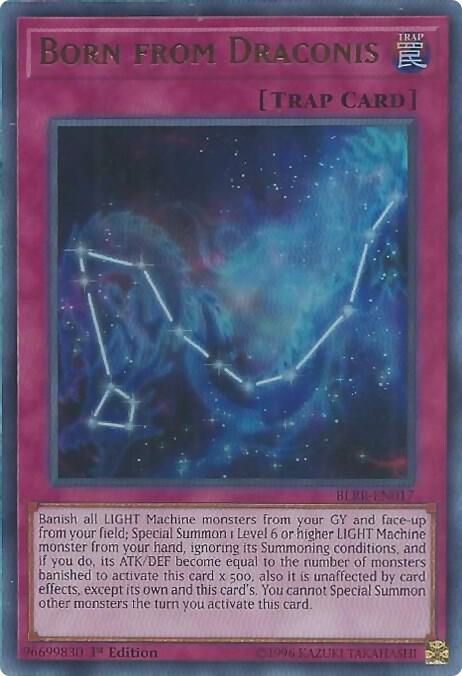 Born from Draconis BLRR-EN017 (Battles of Legend: Relentless Revenge)  - 1st Edition