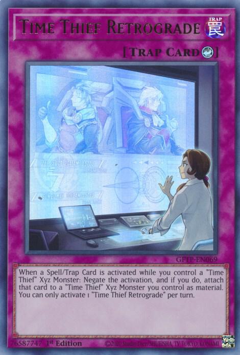 Time Thief Retrograde GFTP-EN069 (Ghosts From the Past)  - 1st Edition