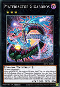 Materiactor Gigaboros BLVO-EN084 (Blazing Vortex)  - 1st Edition