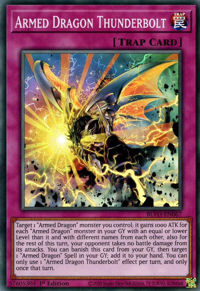 Armed Dragon Thunderbolt BLVO-EN067 (Blazing Vortex)  - 1st Edition